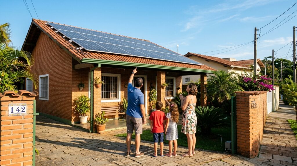family observing solar panels 202605101747