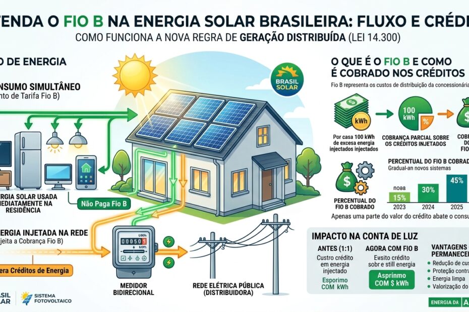 Fio B em 2026: Como a Cobranca de 60% Afeta o Retorno do Seu Sistema Solar fio b em 2026