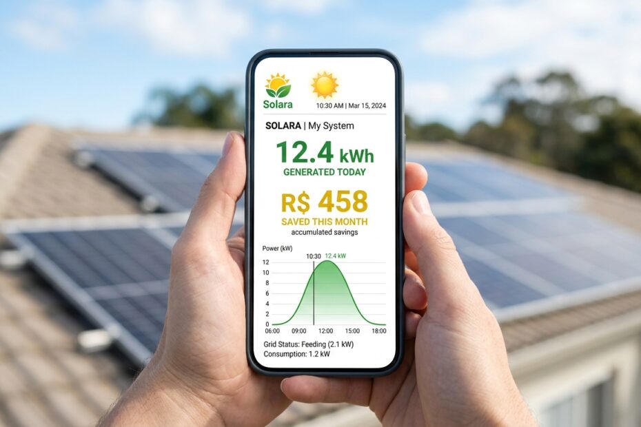 smartphone displaying solar energy 202605062111