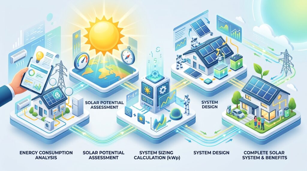 Como Calcular o Tamanho do Sistema Solar Ideal em 5 Passos como calcular o tamanho do sistema solar2