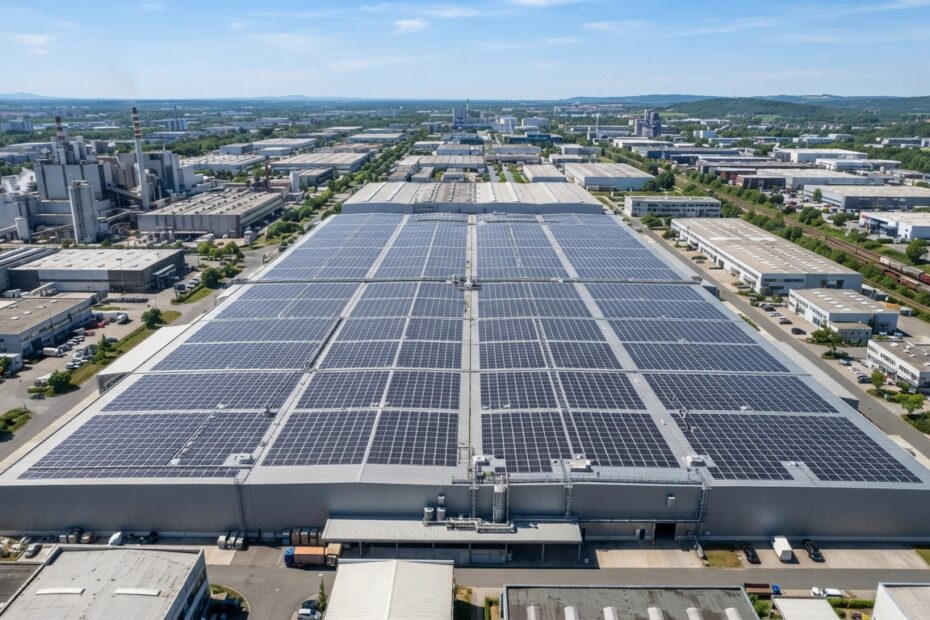 Energia Solar Para Indústria: Por Que Grandes Empresas Estão Migrando em 2026 energia solar para indústria