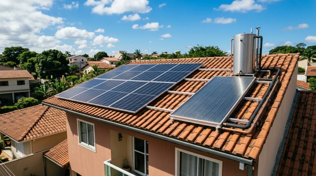 energia solar fotovoltaica e térmica